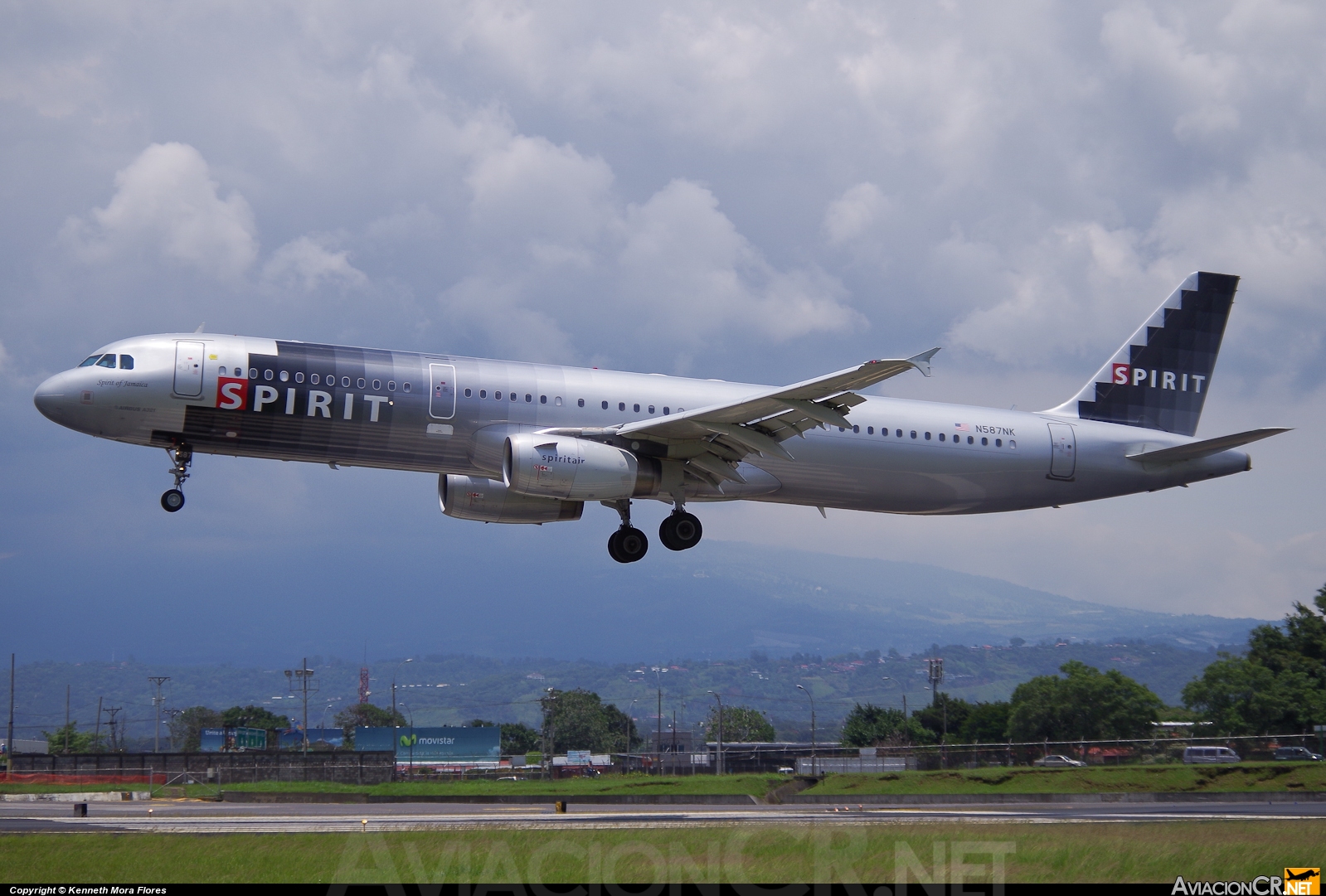 N587NK - Airbus A321-231 - Spirit