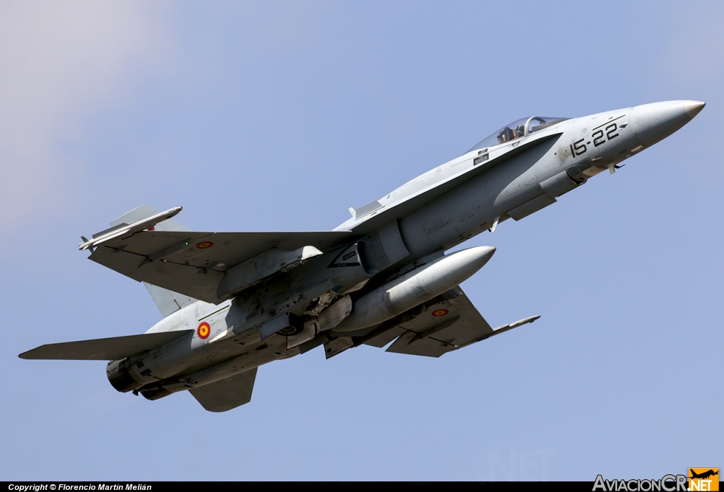 C.15-35 - McDonnell Douglas F/A-18A Hornet - España - Ejército del Aire