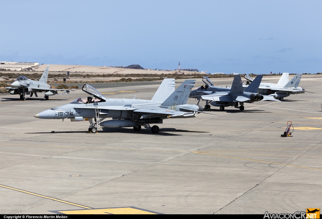 C.15-64 - McDonnell Douglas F/A-18A Hornet - España - Ejército del Aire