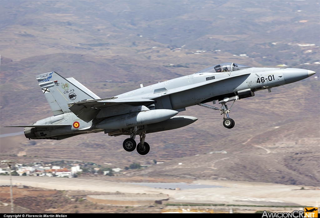 C.15-73 / - McDonnell Douglas F/A-18A - España - Ejército del Aire