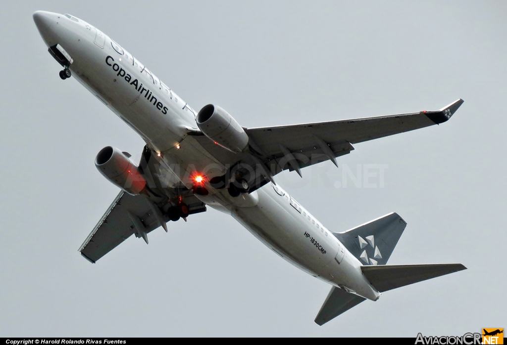 HP-1830CMP - Boeing 737-8V3 - Copa Airlines