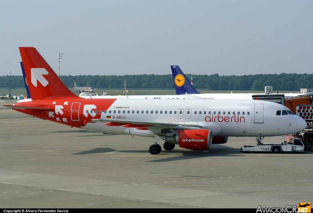 D-ABGS - Airbus A319-112 - Air Berlin