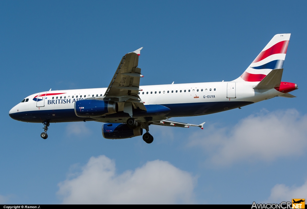 G-EUYA - Airbus A320-232 - British Airways