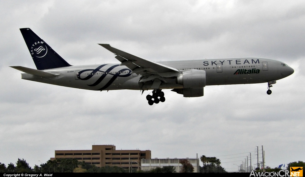 EI-DDH - Boeing 777-243/ER - Alitalia