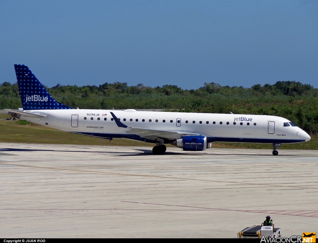N298JB - Embraer ERJ-190-100AR - Jet Blue