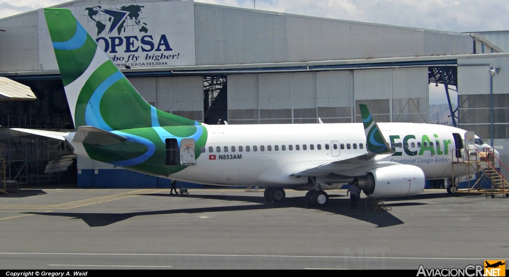 N853AM - Boeing 737-752 - EC Air. Ecuatorial Congo Airlines.