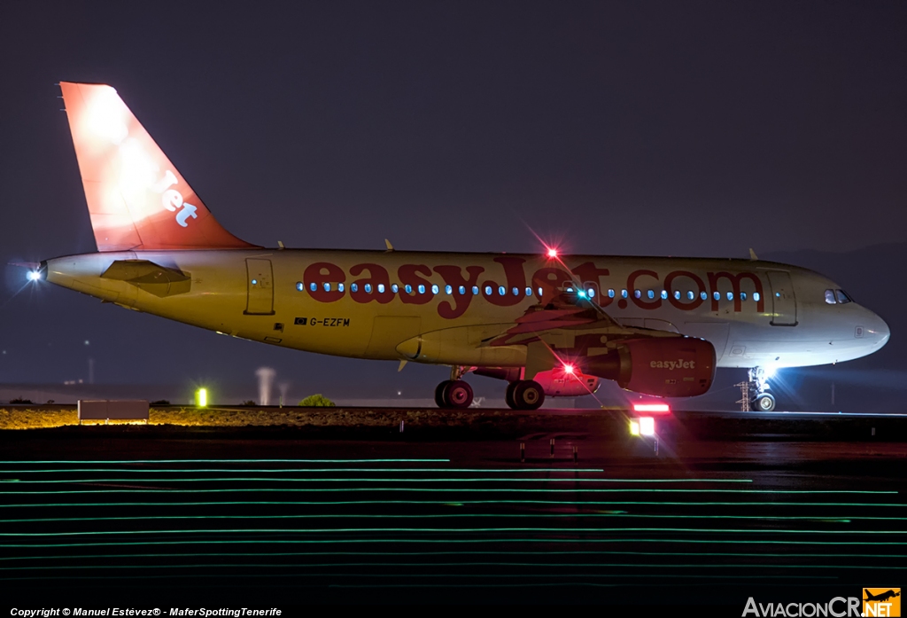 G-EZFM - Airbus A319-111 - EasyJet Airline