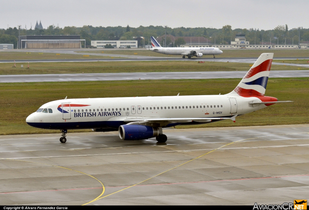 G-MIDX - Airbus A320-232 - British Airways