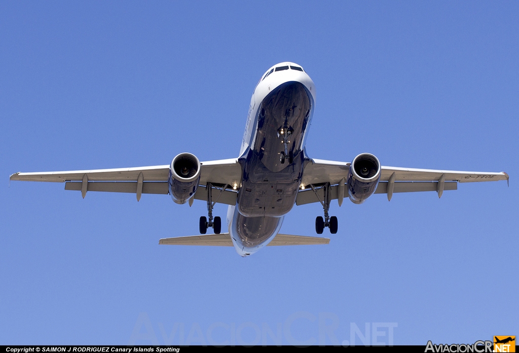 G-TTOE - Airbus A320-232 - British Airways