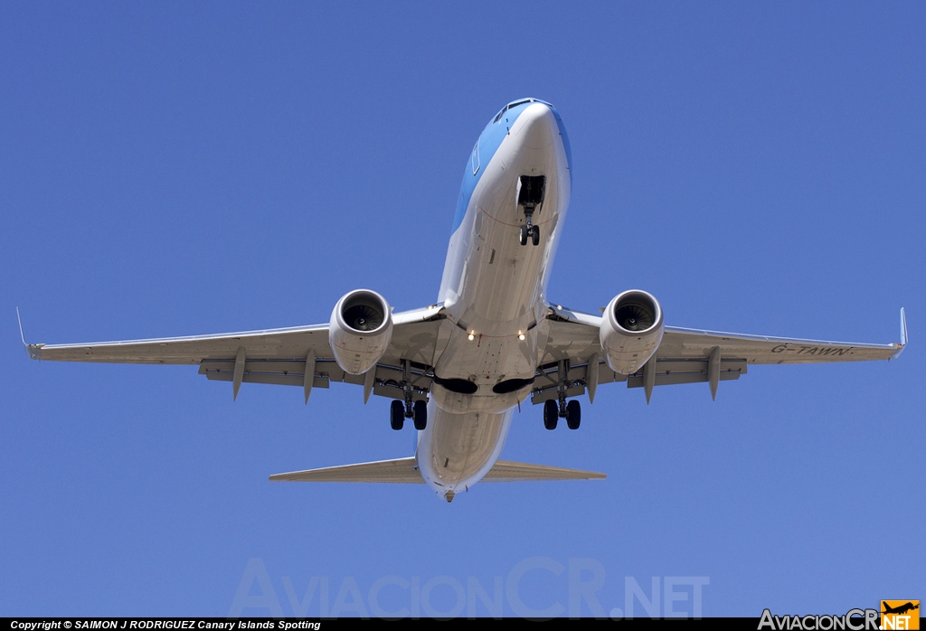 G-TAWN - Boeing 737-8K5 - Thomson Airways