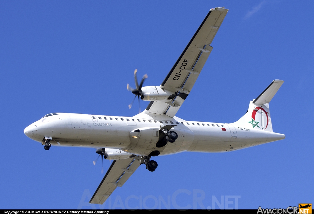 CN-COF - ATR 72-600 - Royal Air Maroc - RAM