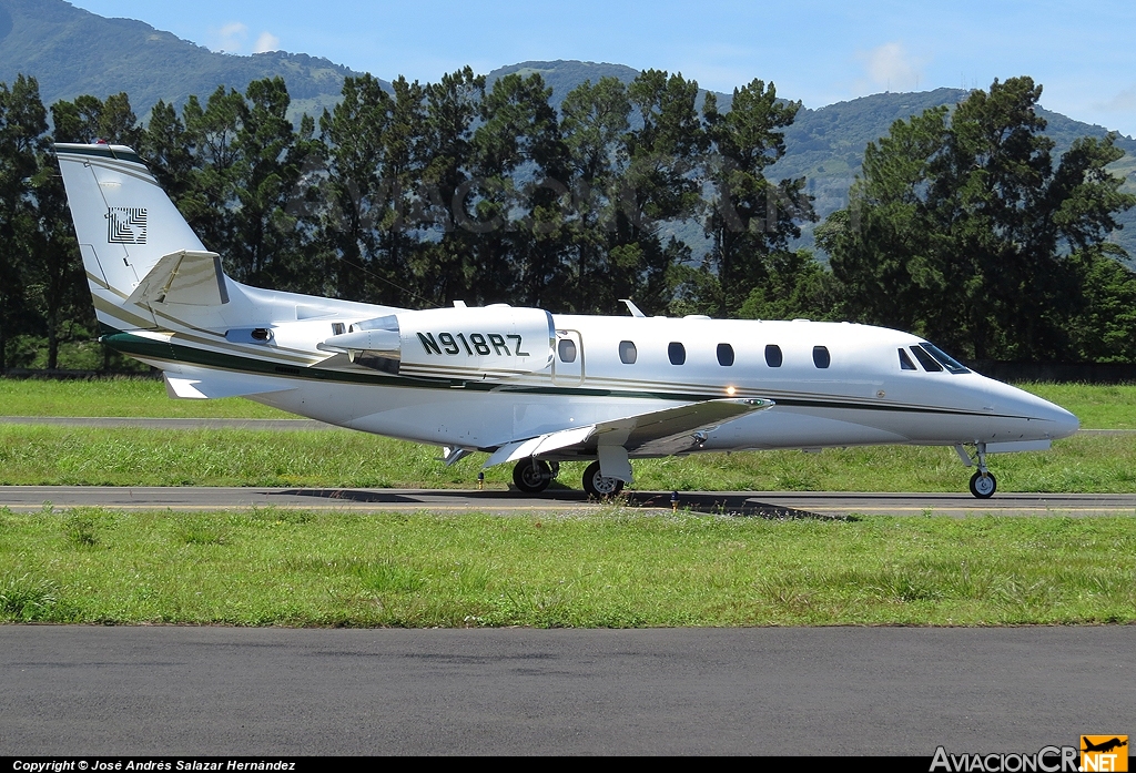 N918RZ - Cessna 560XL Citation Excel - Privado (Banco Lafise)