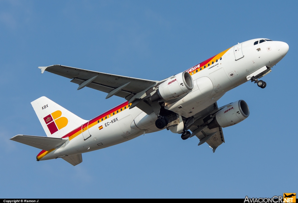 EC-KBX - Airbus A319-111 - Iberia