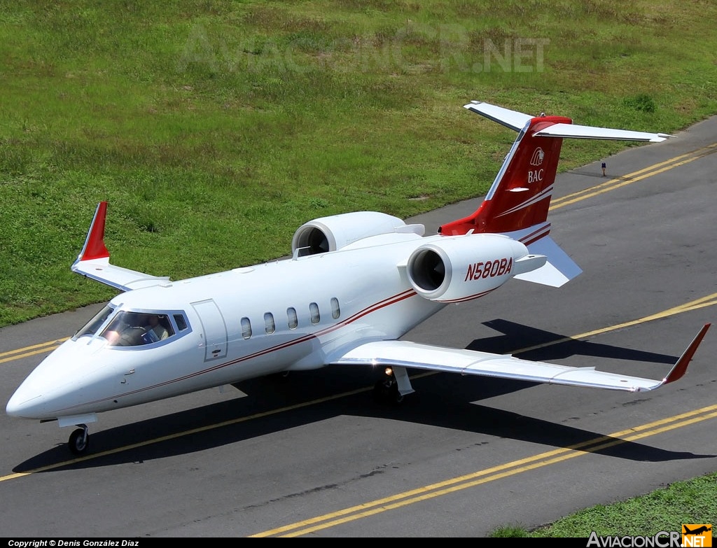N580BA - Learjet 60 - Privado