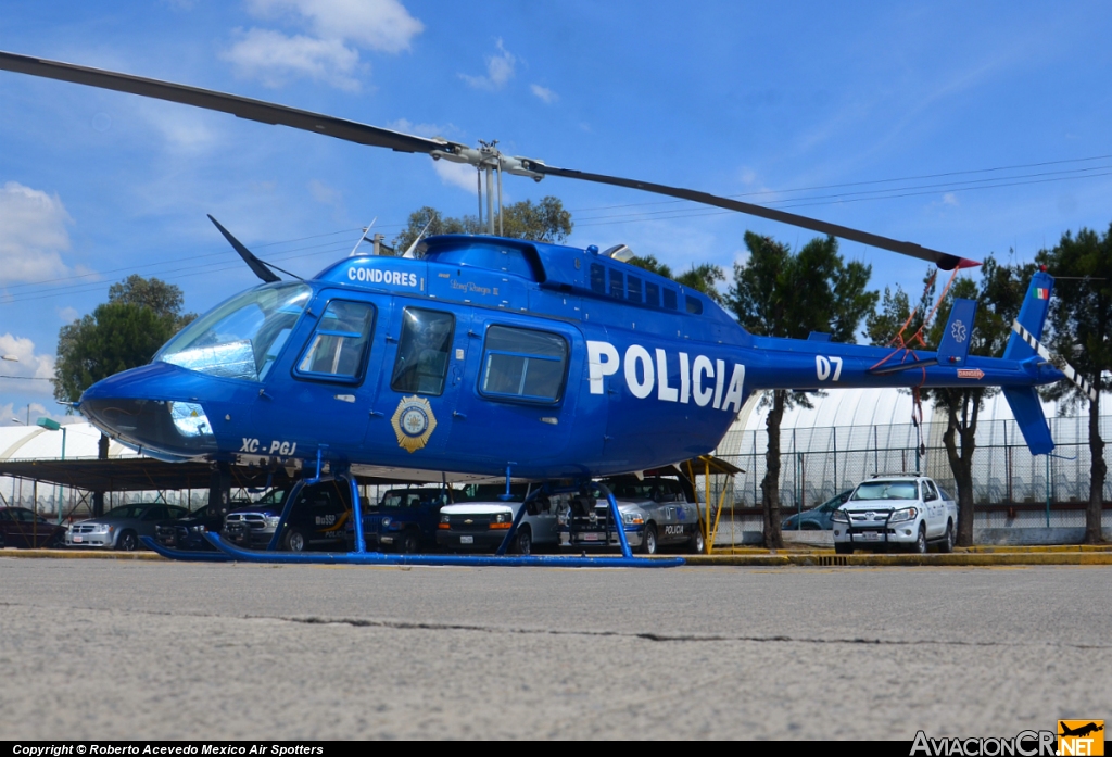 XC-PGJ - Bell 206L-4 LongRanger IV - Policia del Gobierno del Distrito Federal. México