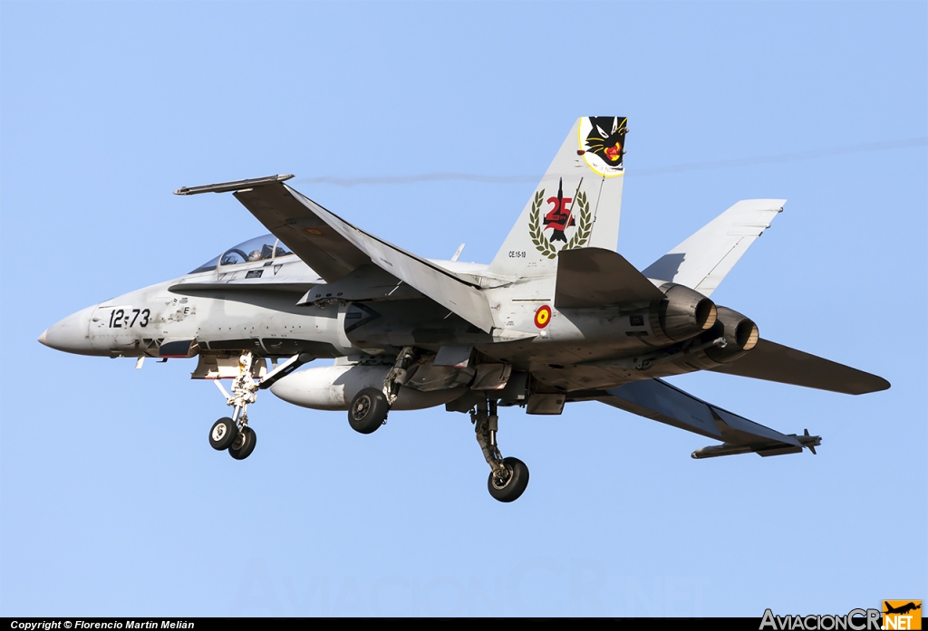 CE.15-10 - McDonnell Douglas CE-15 Hornet (EF-18B) - Fuerza Aérea Espanola