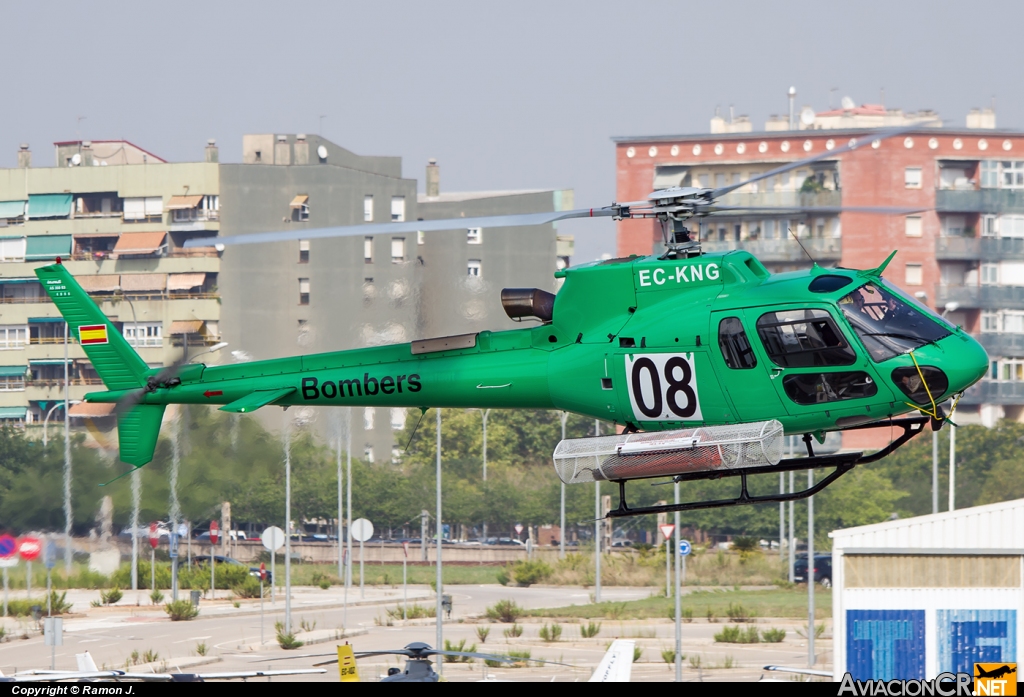 EC-KNG - Aerospatiale AS 350B-3 Ecureuil - Agents Rurals