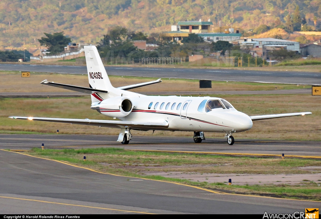 N243SL - Cessna Citation V - Privado