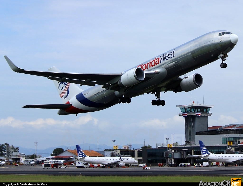 N422LA - Boeing 767-346F/ER - Florida West