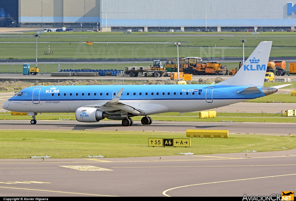PH-EZT - Embraer ERJ-190 - KLM-Cityhopper