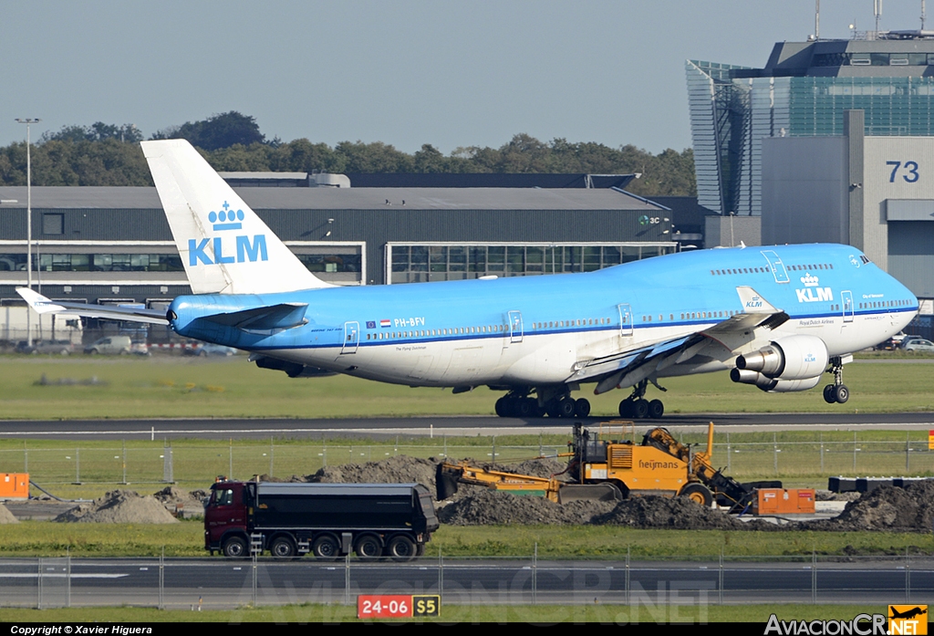 PH-BFV - Boeing 747-406 - KLM - Royal Dutch Airlines