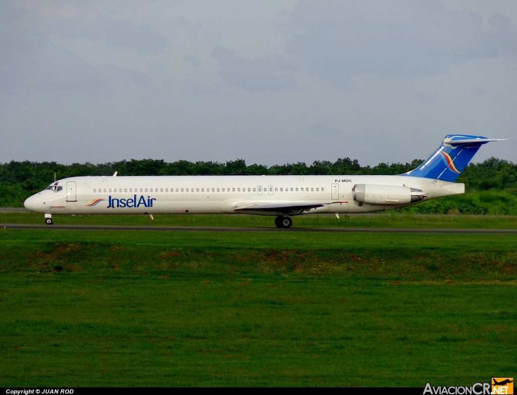 PJ-MDC - McDonnell Douglas MD-82 (DC-9-82) - Insel Air