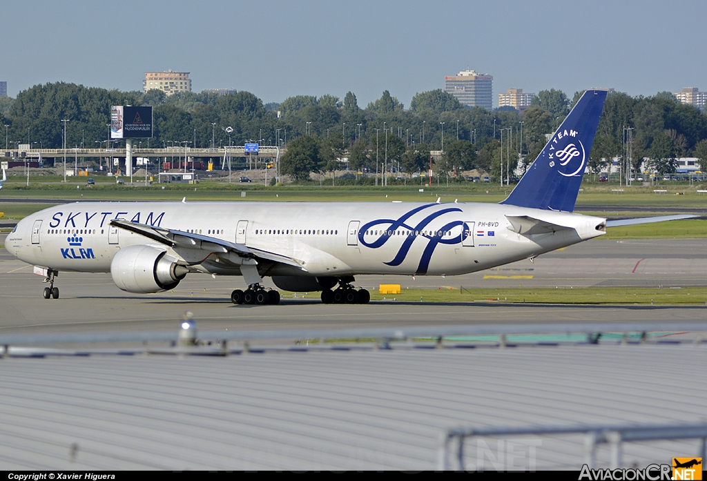 PH-BVD - Boeing 777-306(ER) - KLM - Royal Dutch Airlines