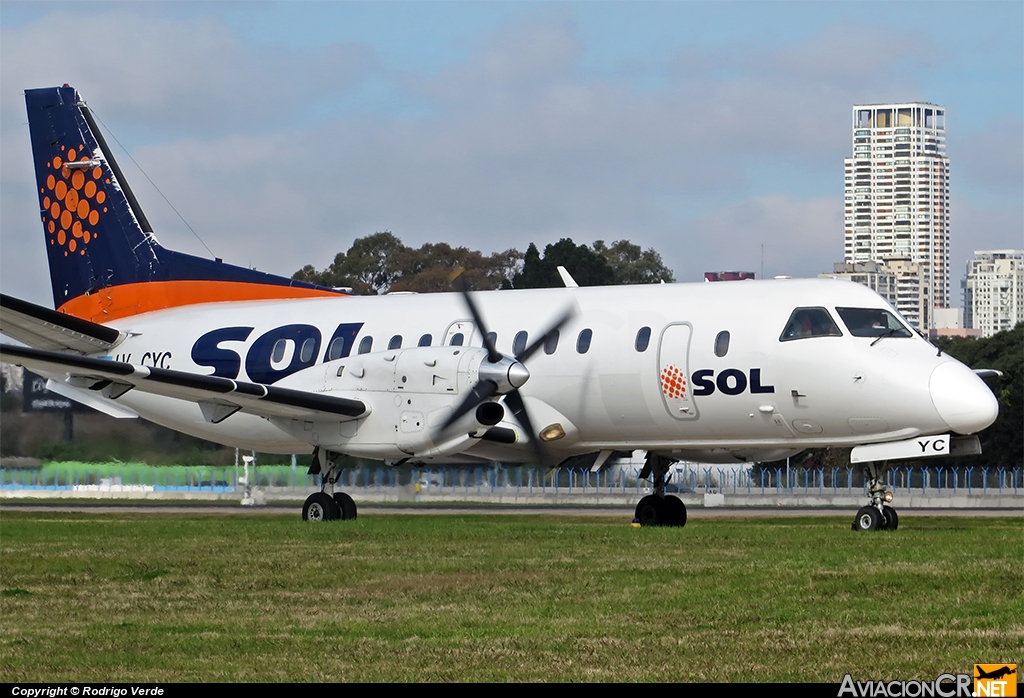 LV-CYC - Saab 340B - Sol Lineas Aereas