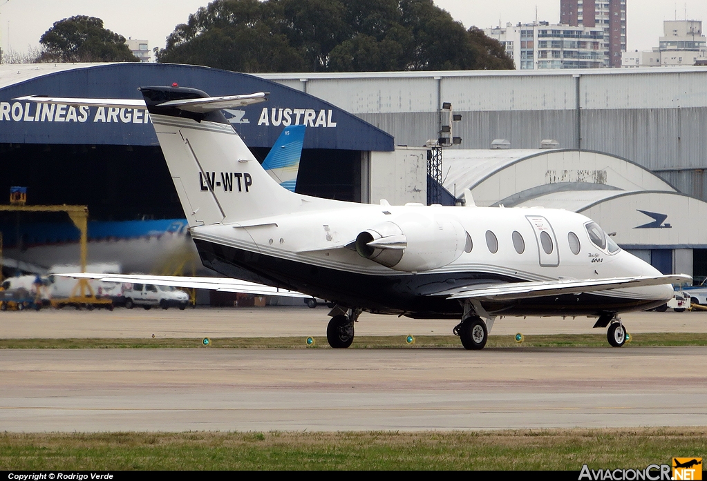 LV-WTP - Beechcraft Beechjet 400A - Privado