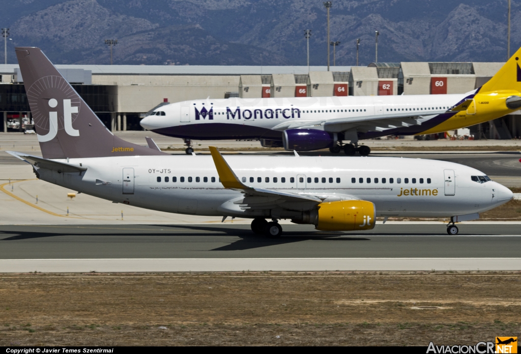 OY-JTS - Boeing 737-7K2 - Jettime