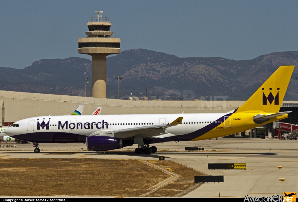 G-SMAN - Airbus A330-243 - Monarch Airlines