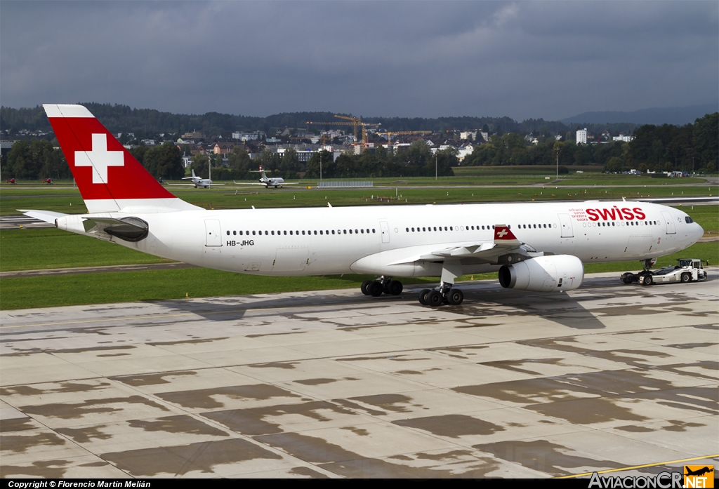 HB-JHG - Airbus A330-343X - Swiss International Airlines