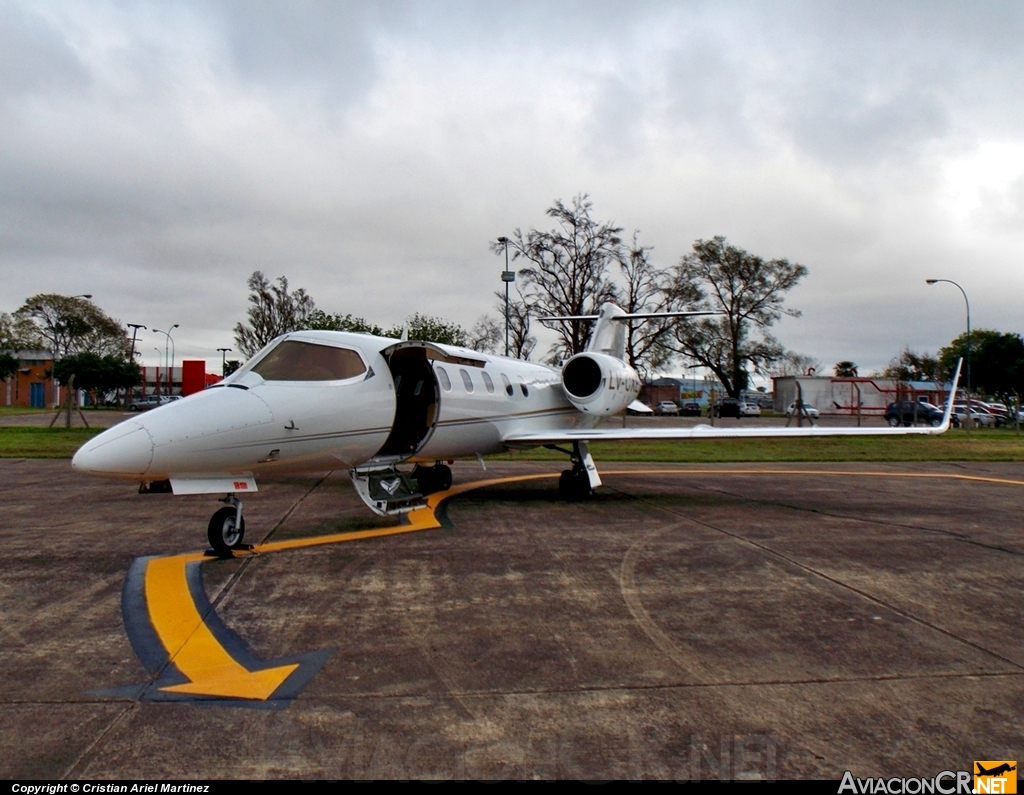LV-CXE - Learjet 31A - Privado