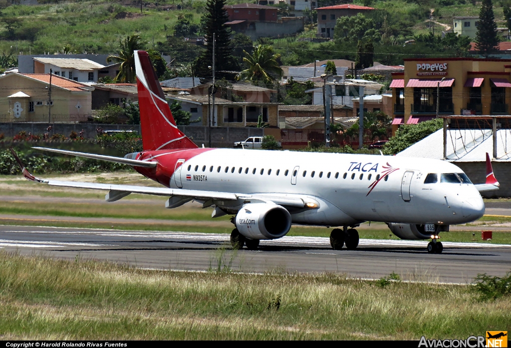 N935TA - Embraer 190-100IGW - TACA