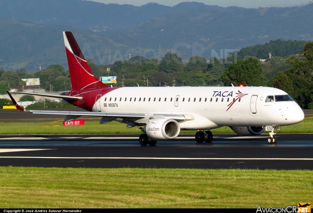 N936TA - Embraer 190-100IGW - TACA