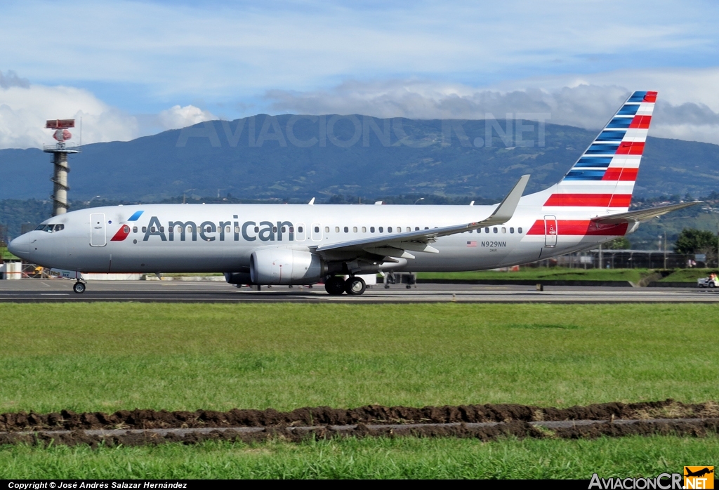 N929NN - Boeing 737-823 - American Airlines