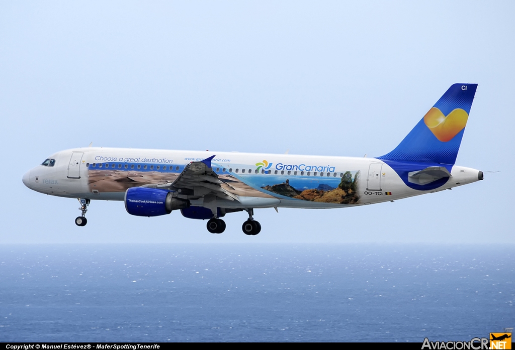 OO-TCI - Airbus A320-214 - Thomas Cook