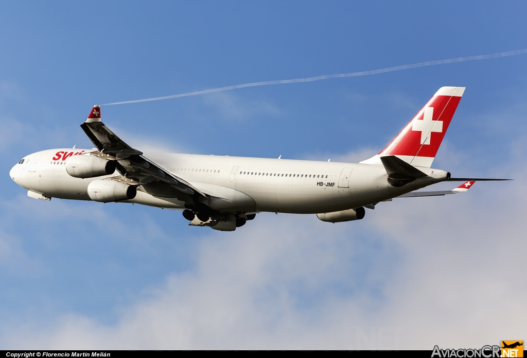 HB-JMF - Airbus A340-313X - Swiss International Airlines