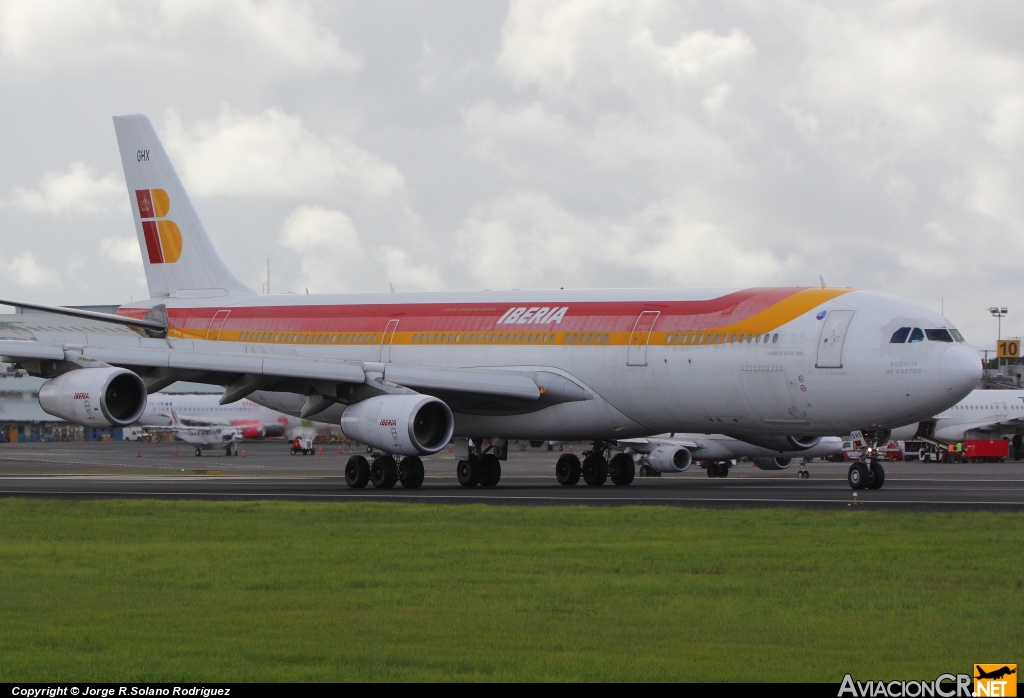 EC-GHX - Airbus A340-313X - Iberia