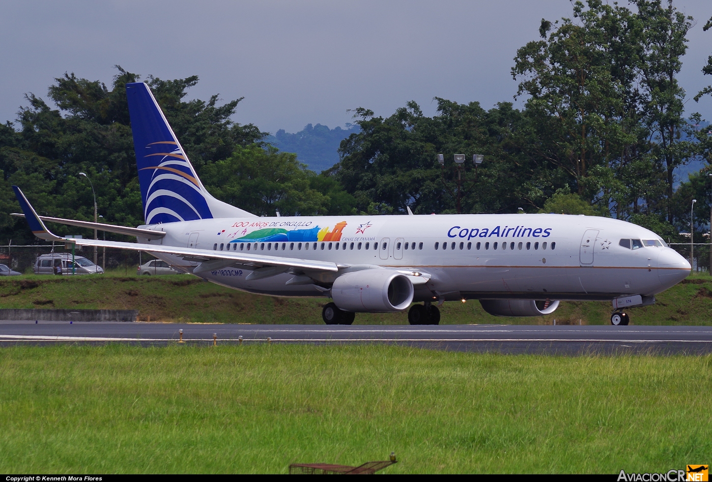 HP-1833CMP - Boeing 737-8V3 - Copa Airlines