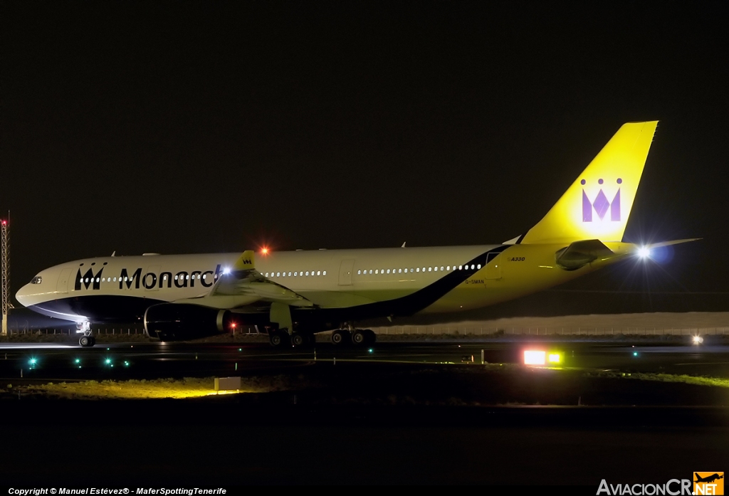 G-SMAN - Airbus A330-243 - Monarch Airlines