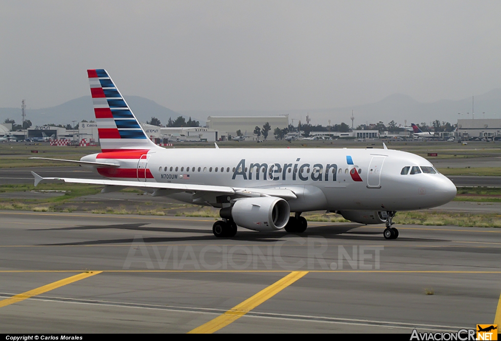 N700UW - Airbus A319-112 - American Airlines (US Airways)
