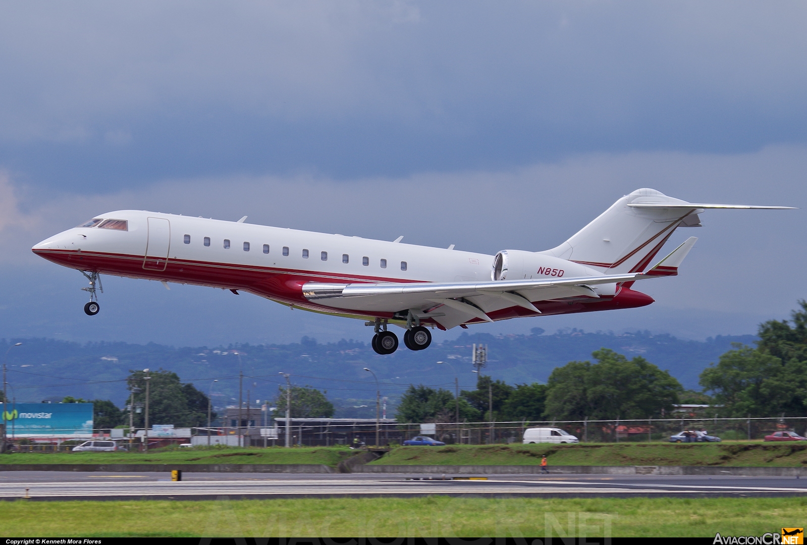 N85D - Bombardier BD-700-1A10 Global Express - Privado (Dole)