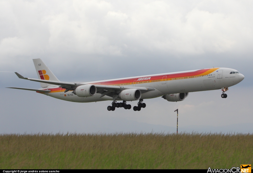 EC-KZI - Airbus A340-642 - Iberia