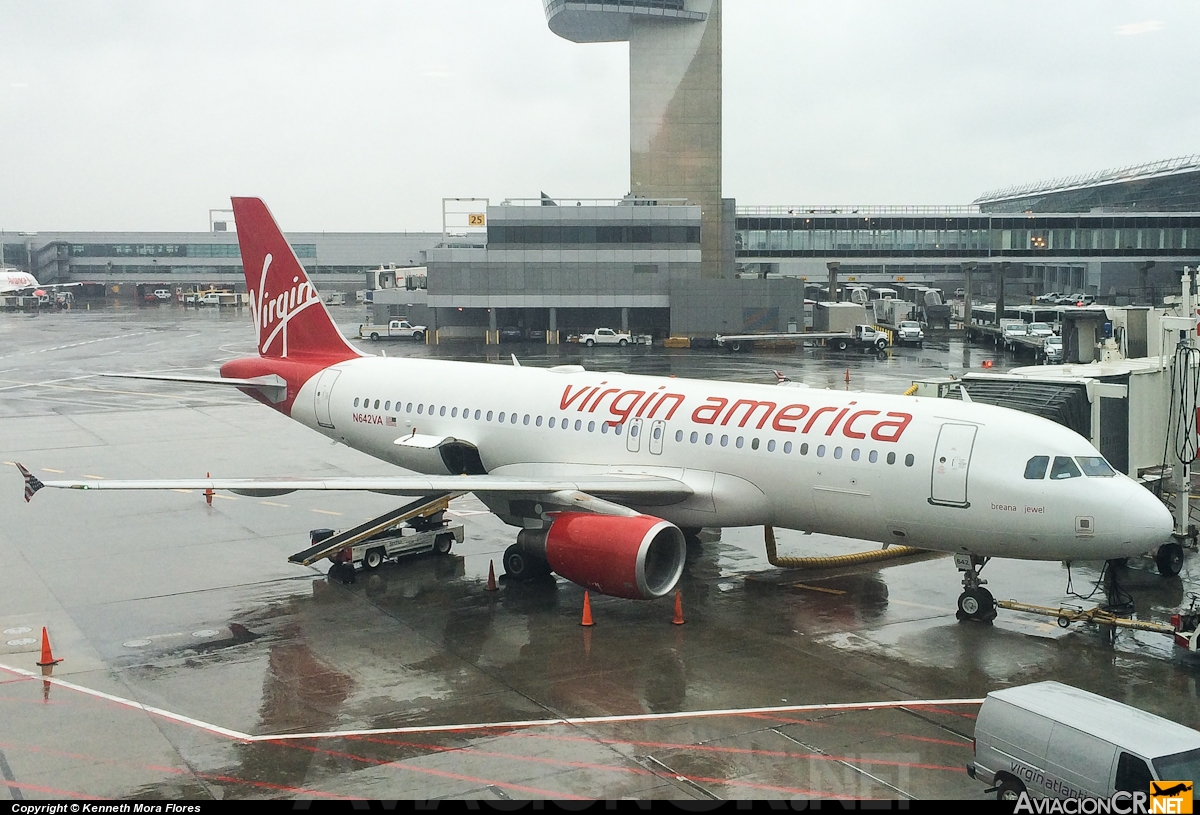 N642VA - Airbus A320-214 - Virgin America