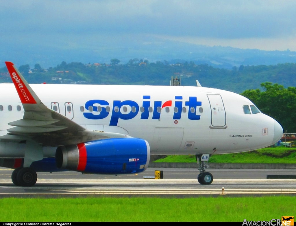 N619NK - Airbus A320-232 - Spirit Airlines
