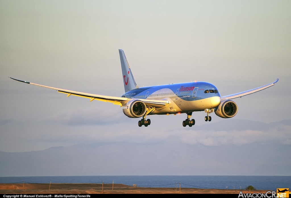 G-TUIA - Boeing 787-8 Dreamliner. - Thomson Airways
