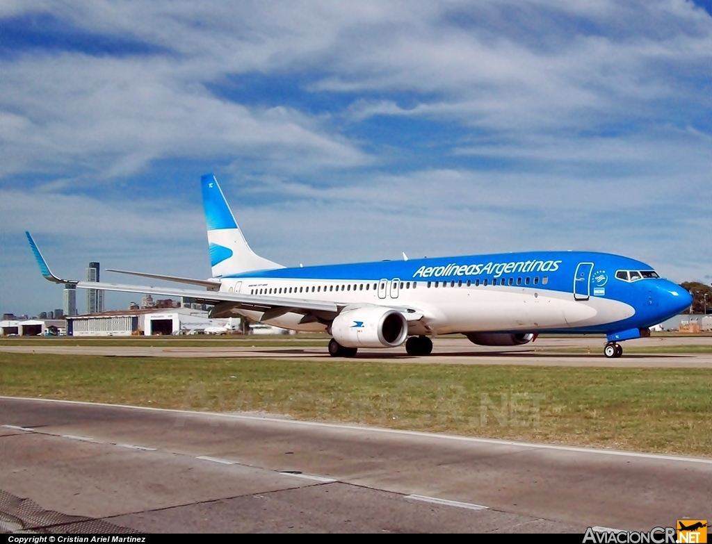 LV-CTC - Boeing 737-86J - Aerolineas Argentinas