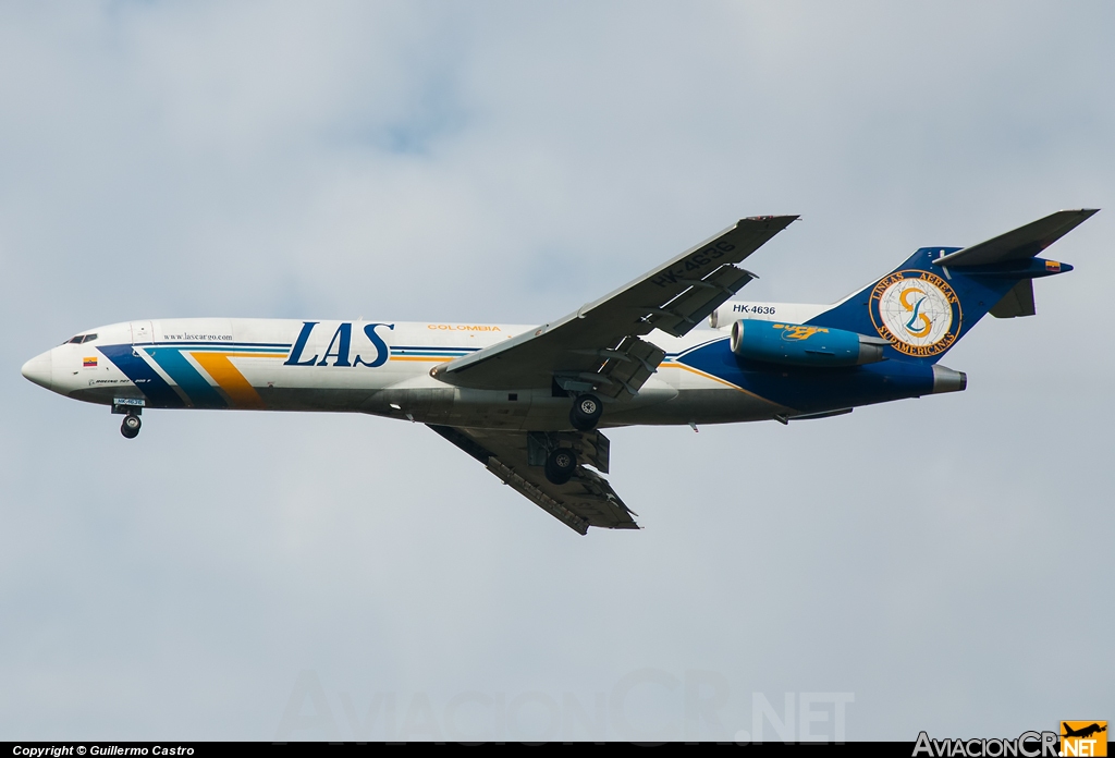 HK-4636 - Boeing 727-2X3/Adv(F) - Lineas Aereas Suramericanas