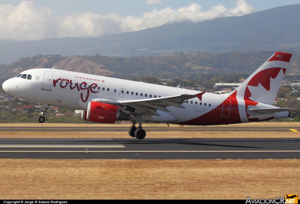 C-FYJP - Airbus A319-114 - Air Canada